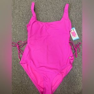 Social Standard By Sanctuary One Piece Swimsuit Large New